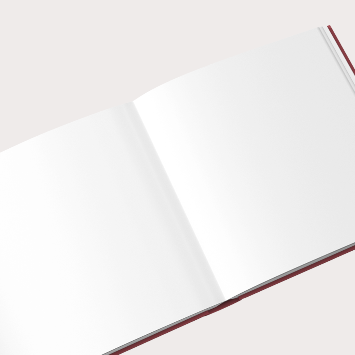 Leeres Gästebuch mit 60 Blanko-Seiten aus Recyclingpapier – ideal für Hennaabend, Fotos und Erinnerungen