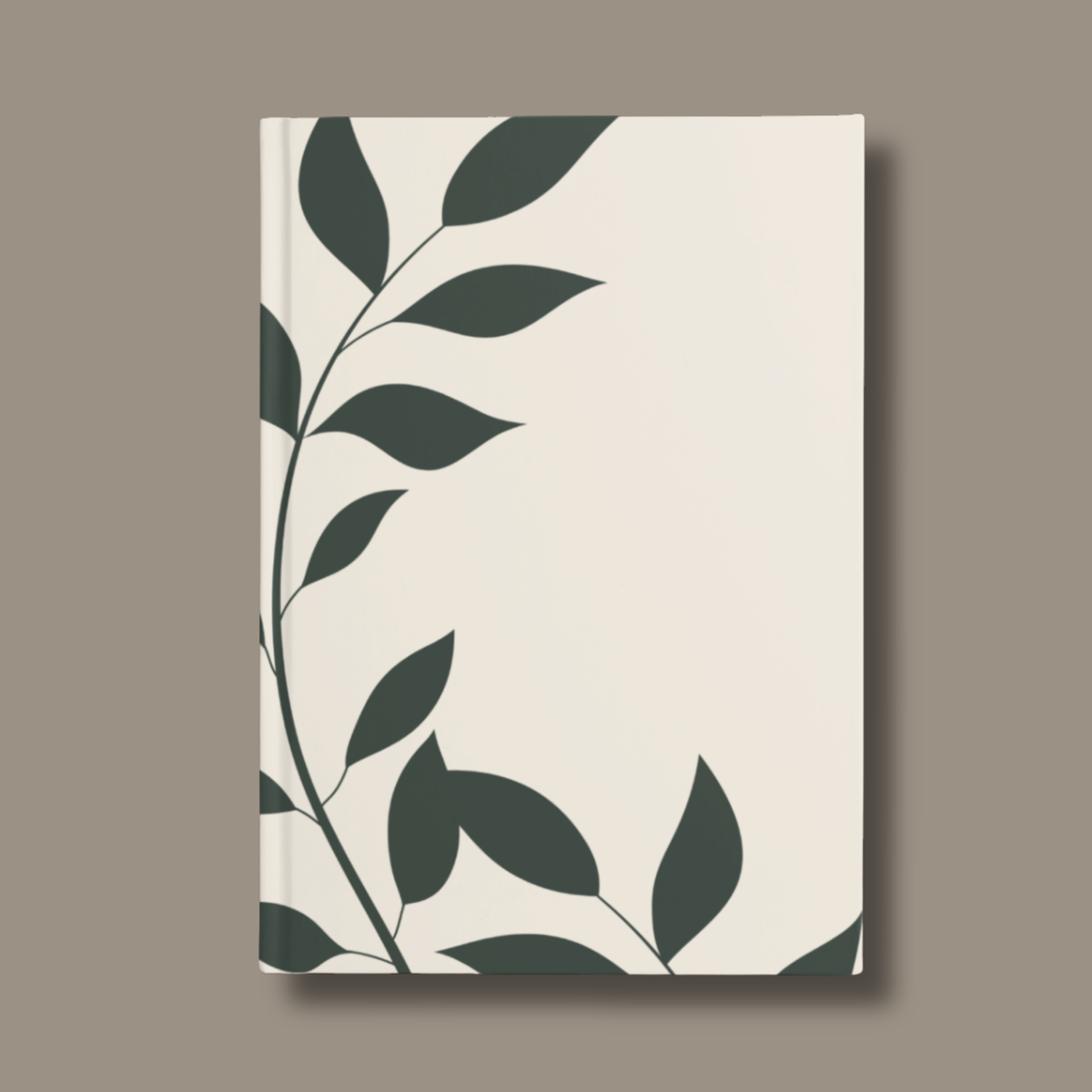 Notizbuch A5 mit botanischem Cover personalisierbar "Botan"