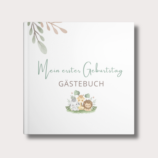 Gästebuch zum 1. Geburtstag