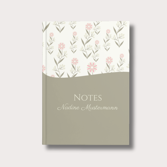 Notizbuch personalisierbar "Belle"