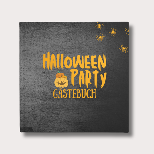 Halloween Gästebuch Kinder