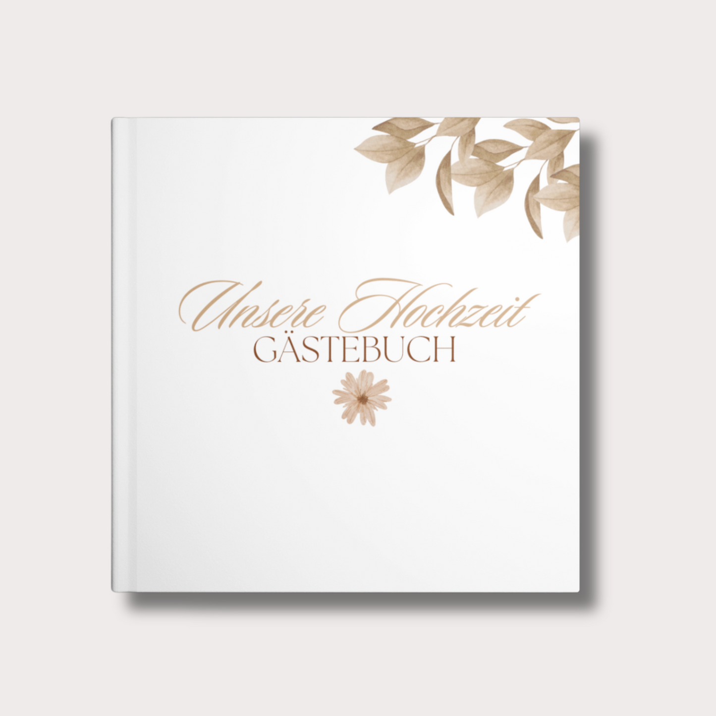 Personalisierbares Hochzeitsgästebuch