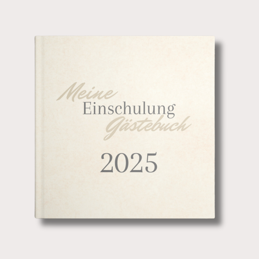 Einschulung Gästebuch 2025