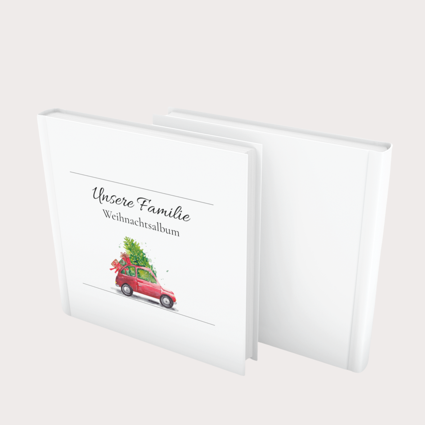 Weihnachtsalbum für die Familie personalisierbar "Noelle"