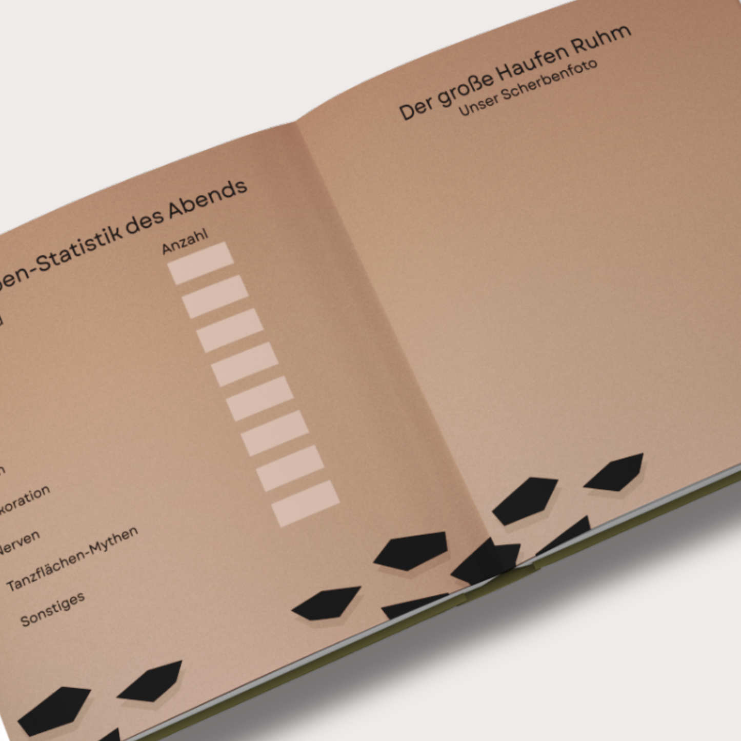 Polterabend Gästebuch "Fralino"