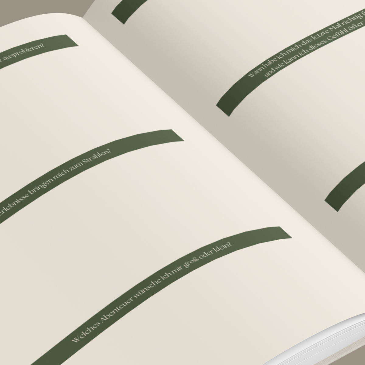 Mira Vision Book 2027 – Innenseite mit Platz für persönliche Wünsche, Ziele und Gedanken